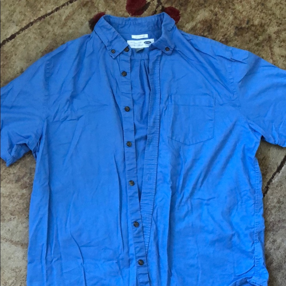 Slim fit button down